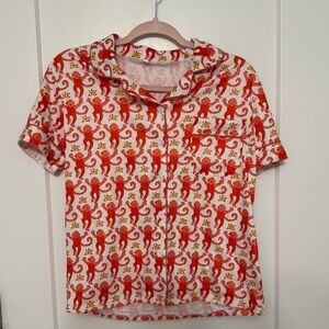 Monkey PJ top